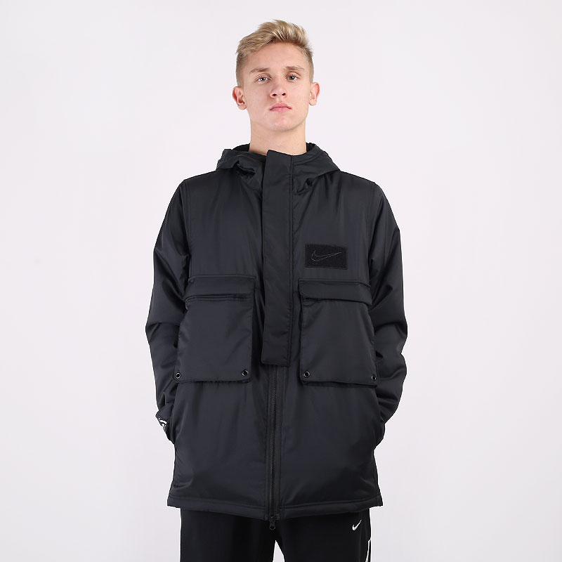 мужская черная куртка Nike LeBron Basketball Jacket CK6771-010 - цена, описание, фото 3
